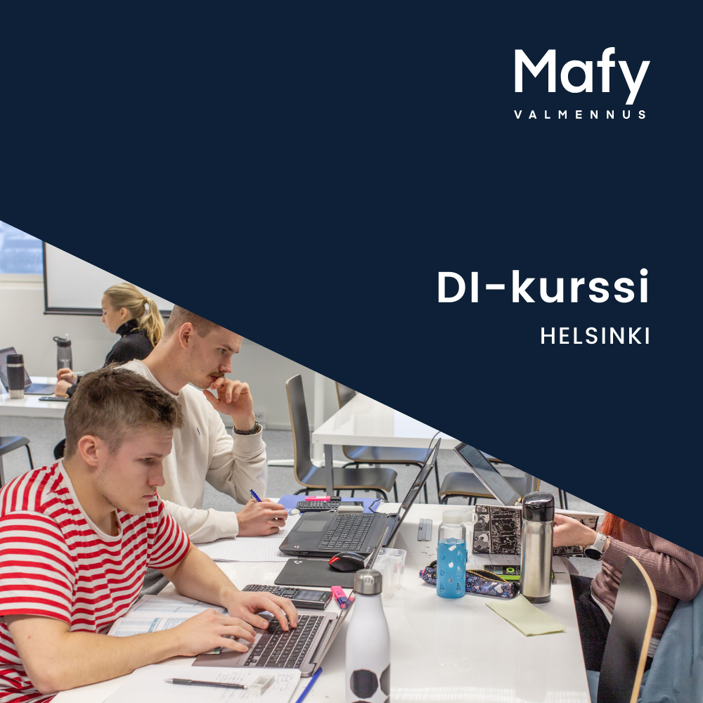 Diplomi-insinöörikurssi Helsinki (huhti-toukokuu) - Mafy.fi