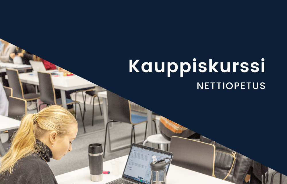 Kauppiskurssi nettiopetus (huhti-toukokuu)