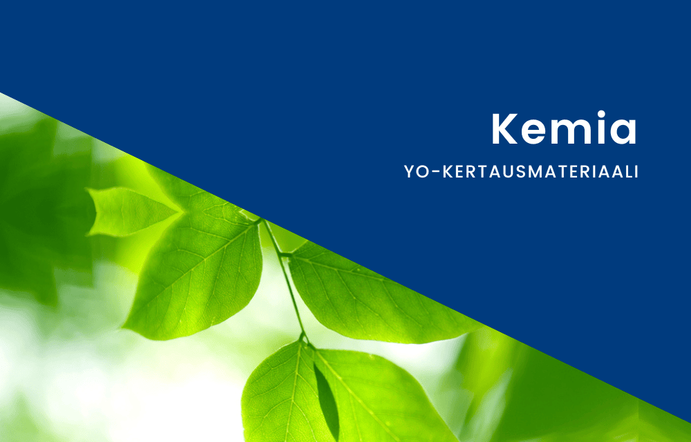 Yo-kertaus kemia