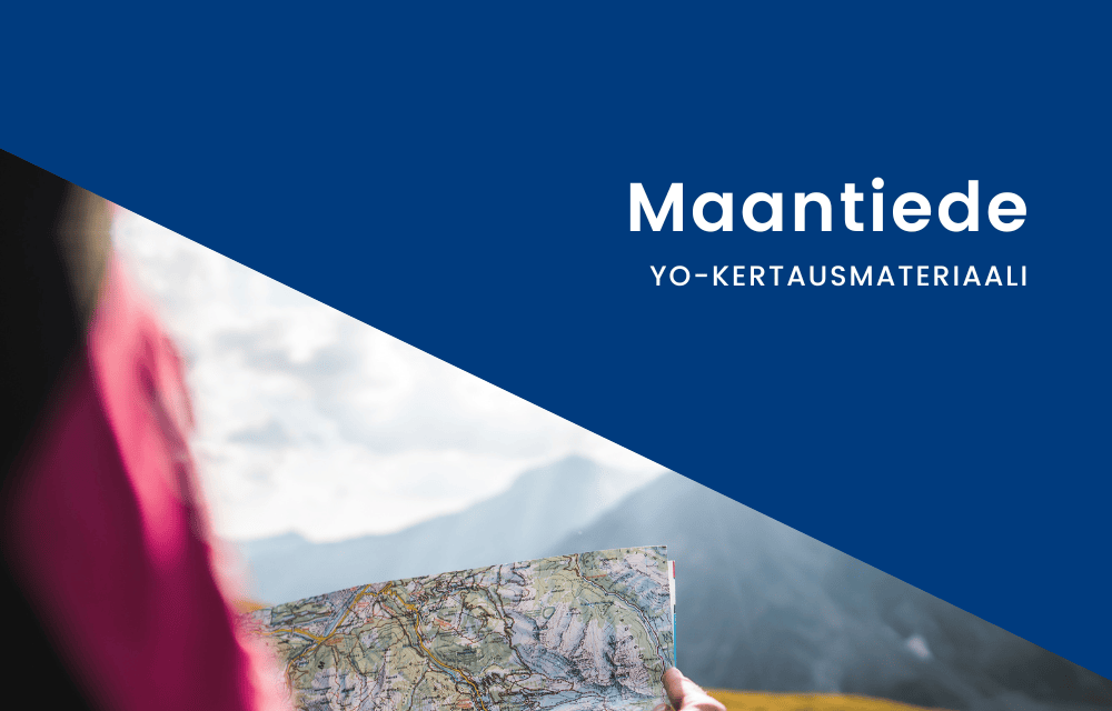 Yo-kertaus maantiede