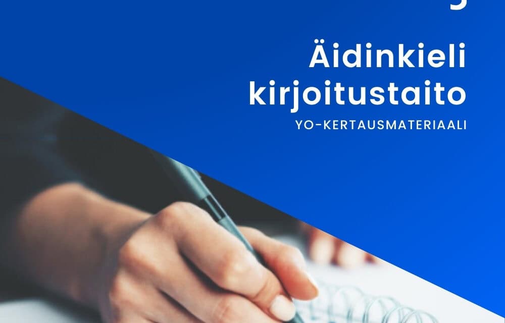 Yo-kertaus äidinkieli kirjoitustaito