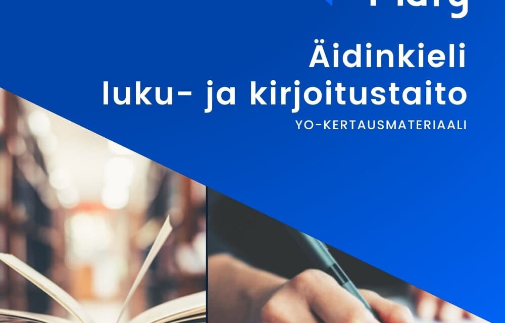 Yo-kertaus äidinkieli luku- ja kirjoitustaito